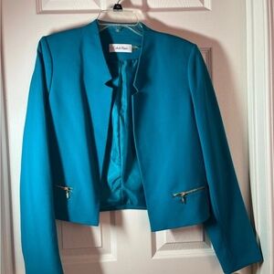 Calvin Klein Women's Teal Jacket
